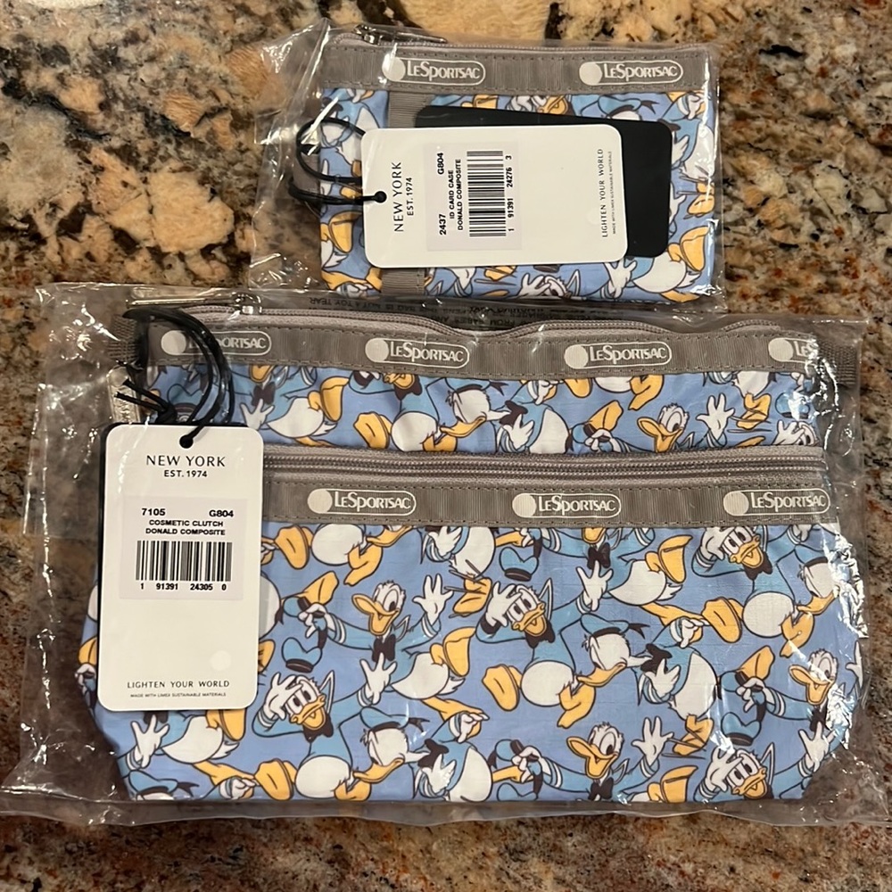 Donald Duck collab with Lesportsac